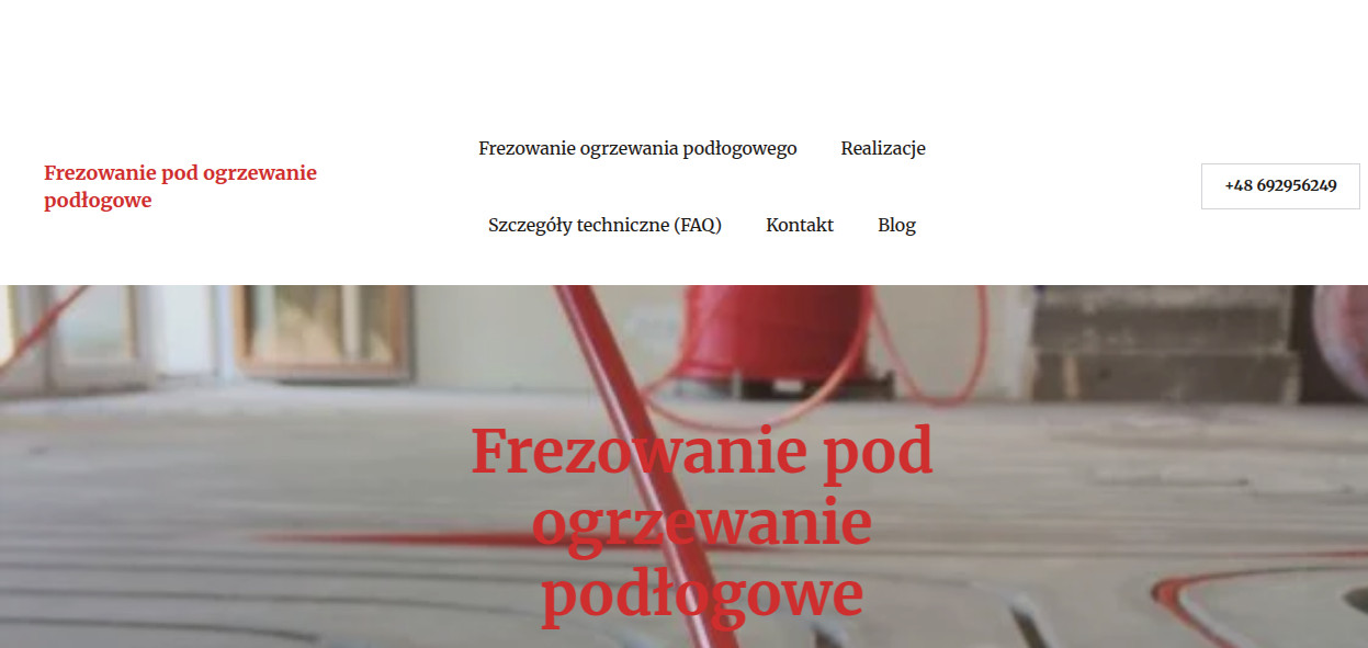 AWM frezowanie pod ogrzewanie podłogowe sp. z o.o.
