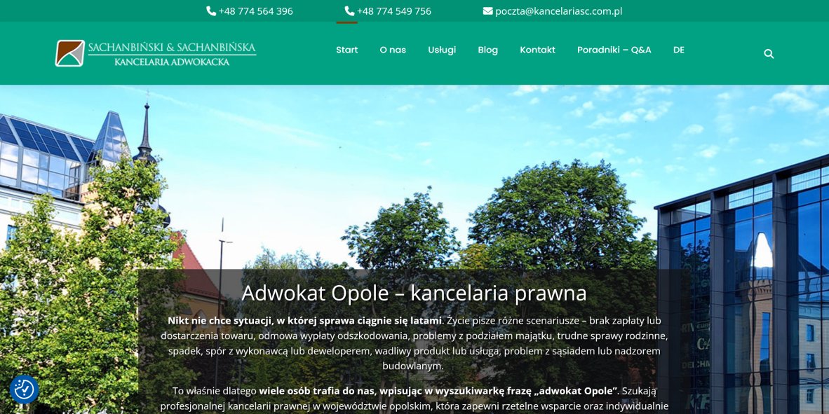 Kancelaria Adwokacka Sachanbiński & Sachanbińska-Dobrzyńska s.c.